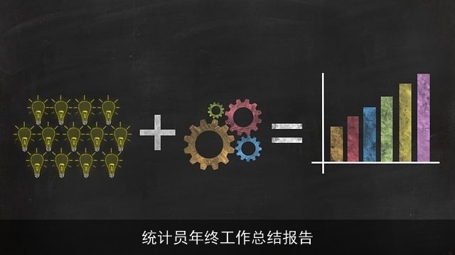 统计员年终工作总结报告
