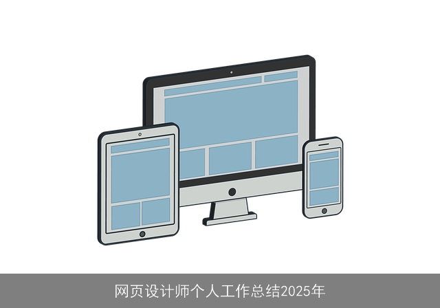 网页设计师个人工作总结2025年