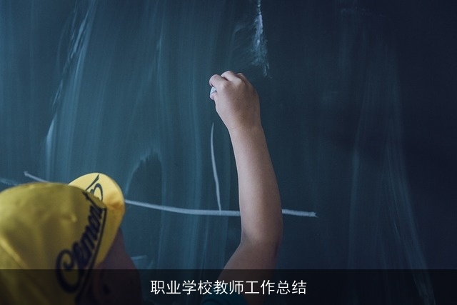 职业学校教师工作总结