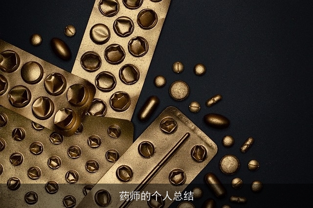药师的个人总结