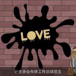 计生协会年终工作总结范文