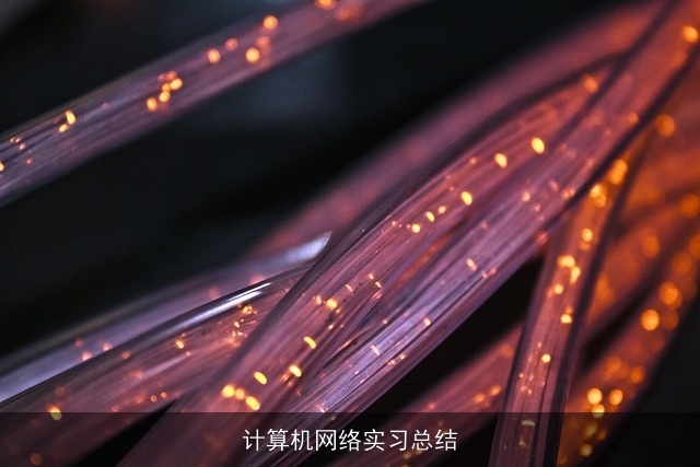 计算机网络实习总结