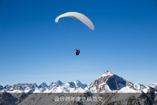 设计师年度总结范文