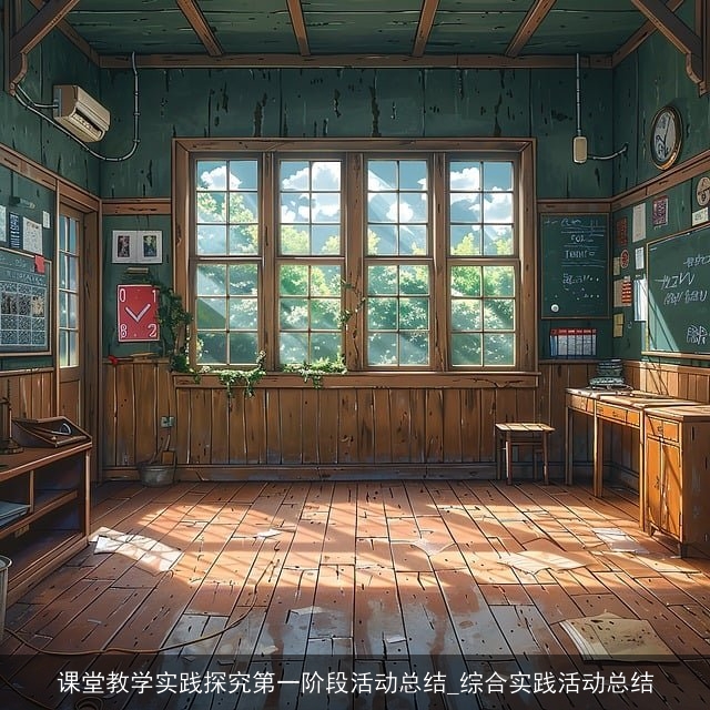 课堂教学实践探究第一阶段活动总结_综合实践活动总结