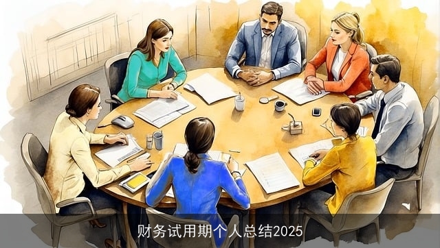 财务试用期个人总结2025