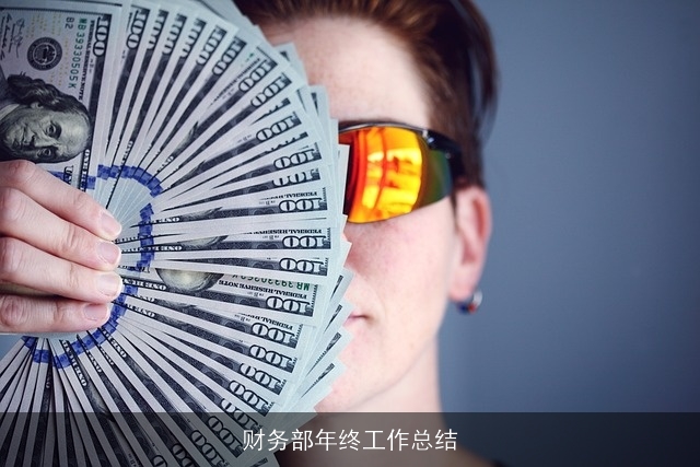 财务部年终工作总结