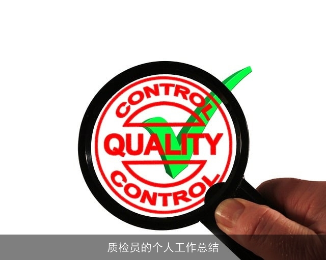 质检员的个人工作总结