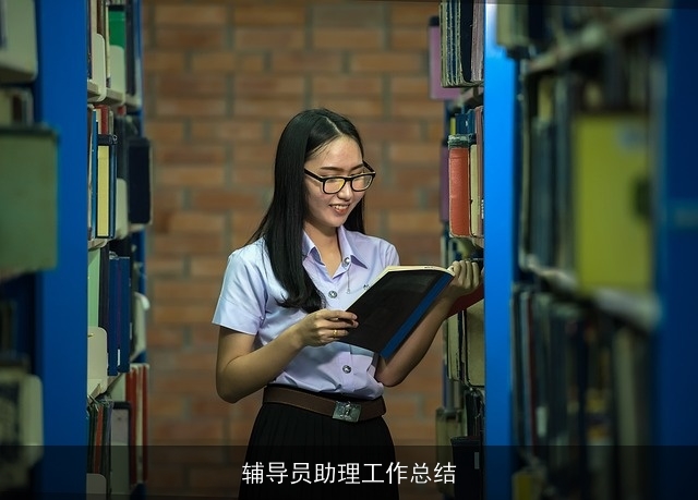 辅导员助理工作总结