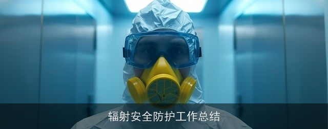 辐射安全防护工作总结