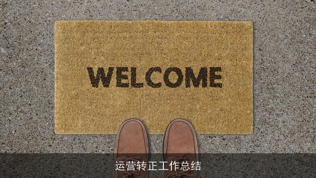 运营转正工作总结
