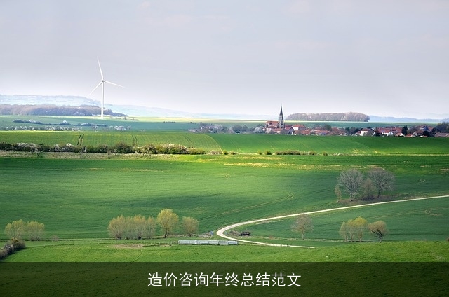 造价咨询年终总结范文