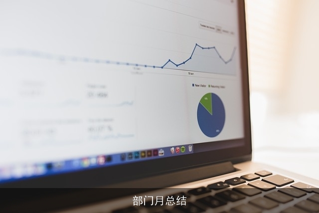 部门月总结