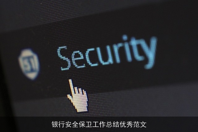 银行安全保卫工作总结优秀范文