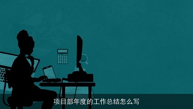 项目部年度的工作总结怎么写