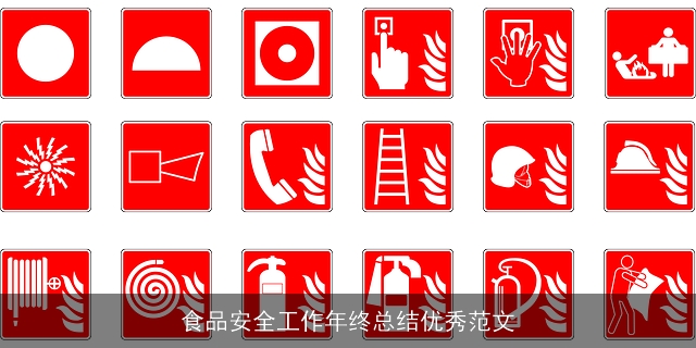 食品安全工作年终总结优秀范文