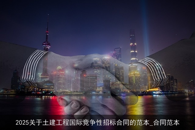 2025关于土建工程国际竞争性招标合同的范本_合同范本