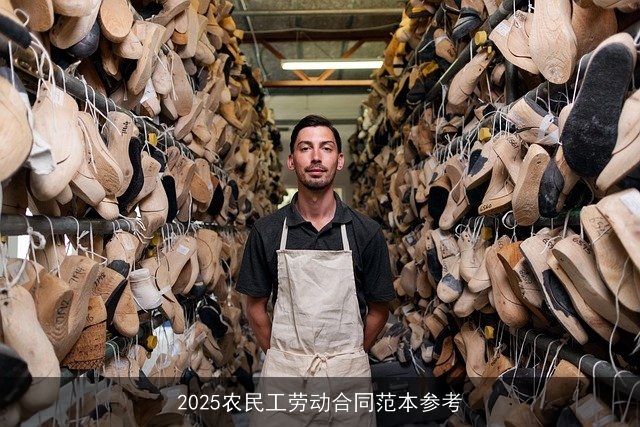 2025农民工劳动合同范本参考