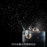 2025夫妻公平婚前协议