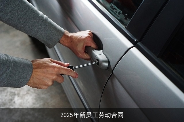 2025年新员工劳动合同