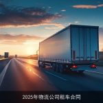 2025年物流公司租车合同