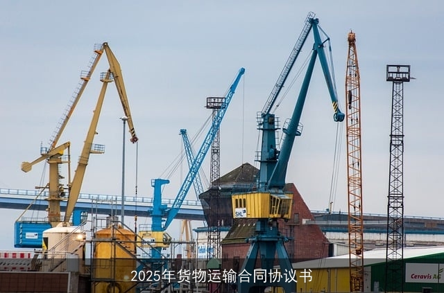 2025年货物运输合同协议书