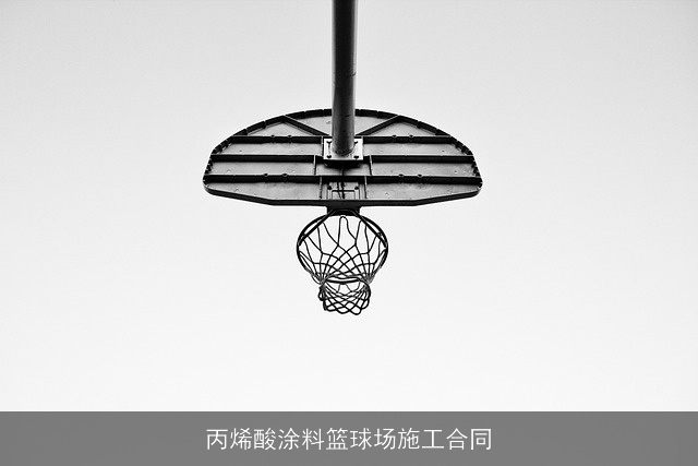 丙烯酸涂料篮球场施工合同