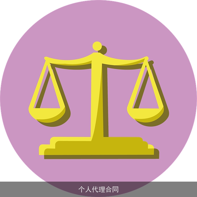 个人代理合同