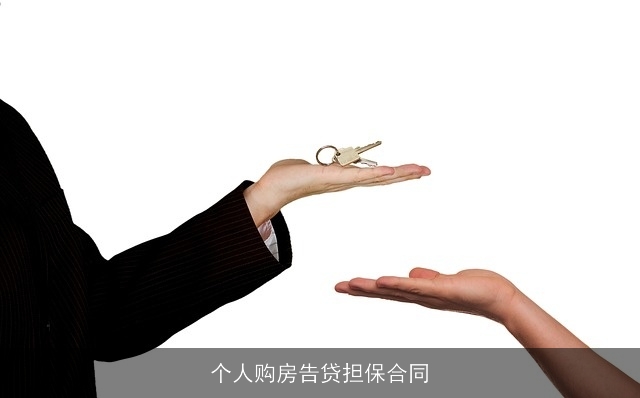 个人购房告贷担保合同