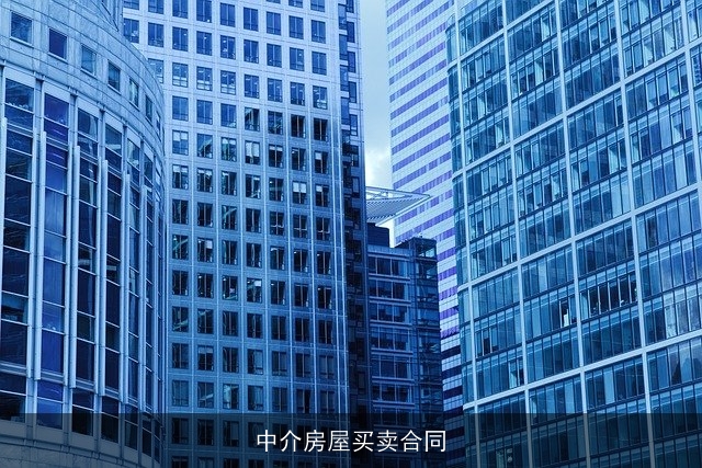 中介房屋买卖合同