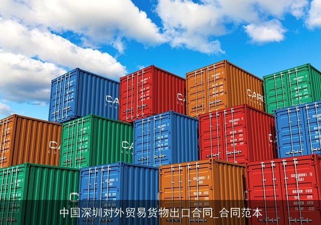 中国深圳对外贸易货物出口合同_合同范本