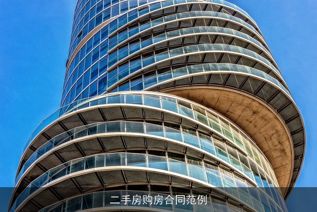 二手房购房合同范例