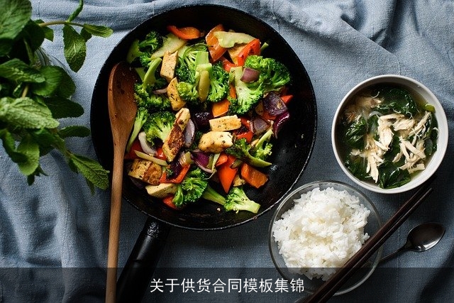 关于供货合同模板集锦