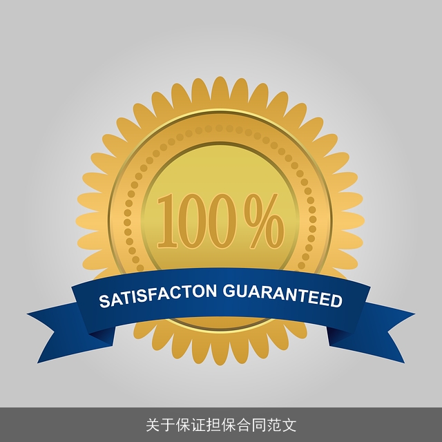 关于保证担保合同范文