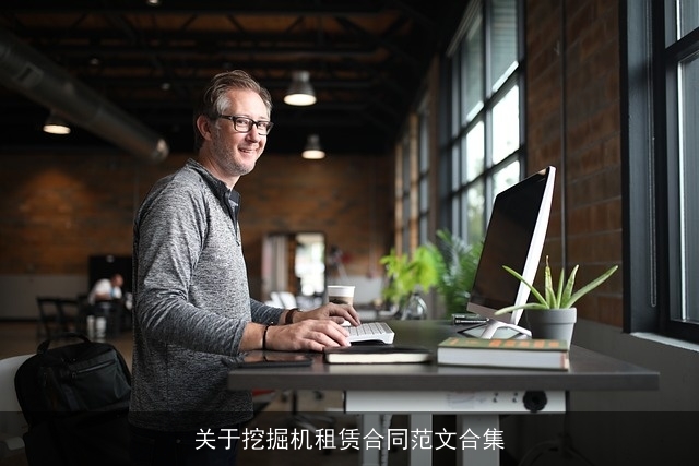 关于挖掘机租赁合同范文合集