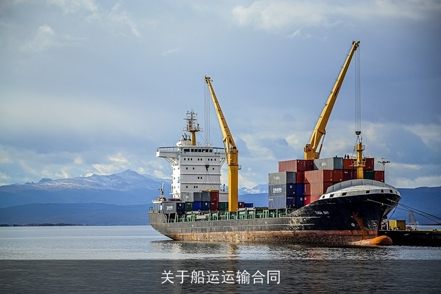 关于船运运输合同