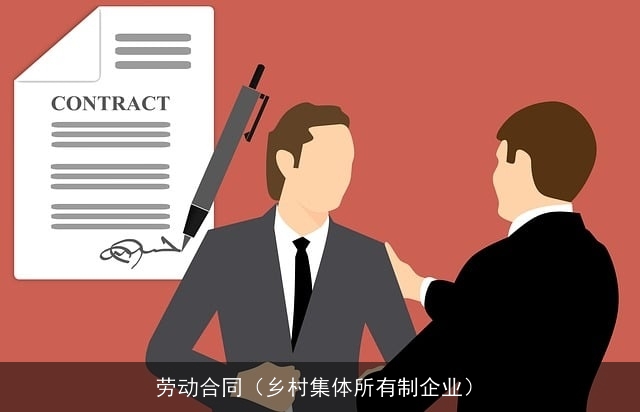 劳动合同（乡村集体所有制企业）