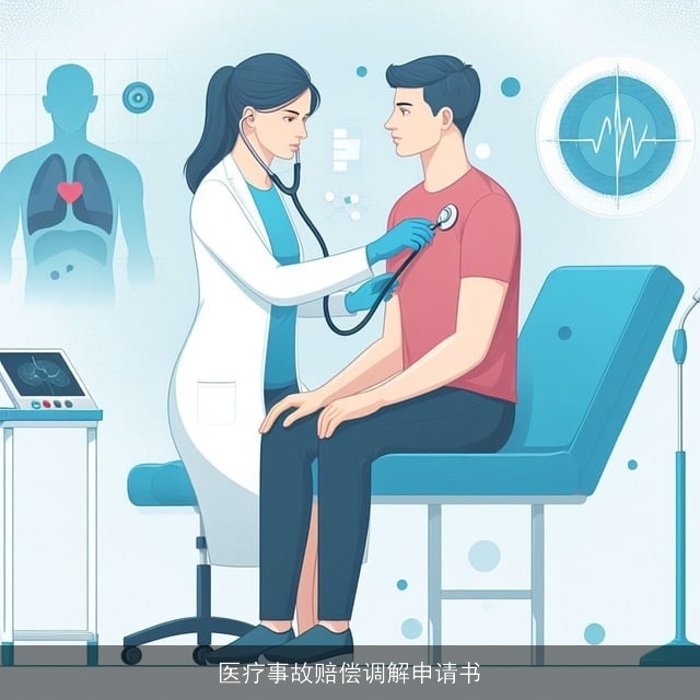 医疗事故赔偿调解申请书