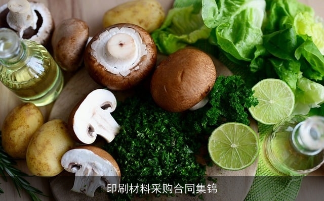 印刷材料采购合同集锦