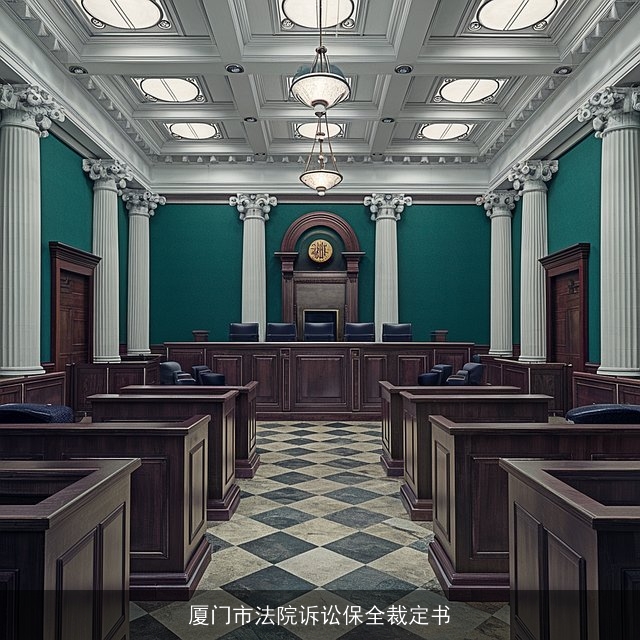 厦门市法院诉讼保全裁定书