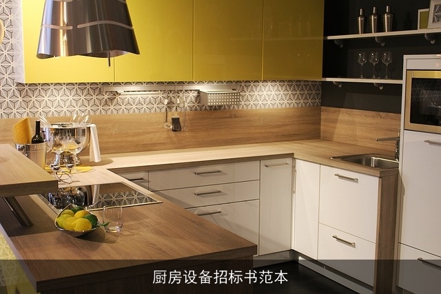 厨房设备招标书范本