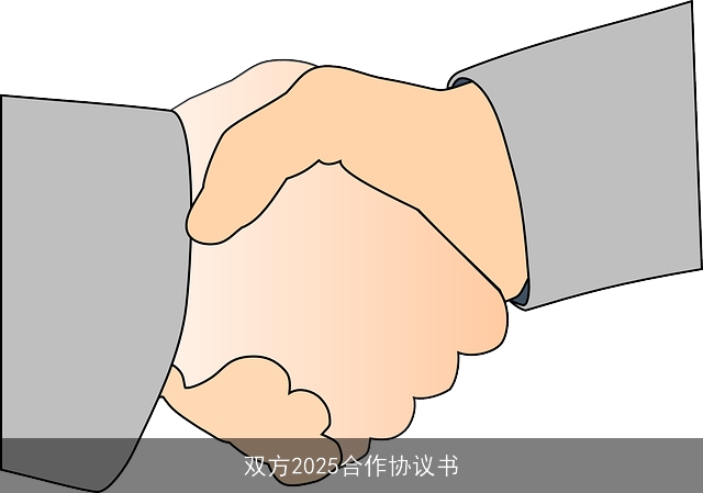 双方2025合作协议书