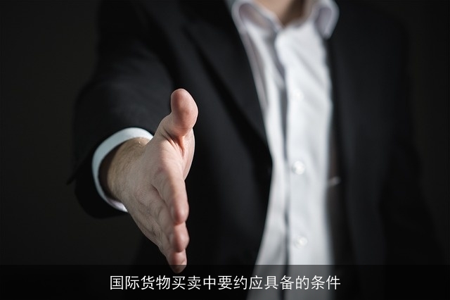 国际货物买卖中要约应具备的条件