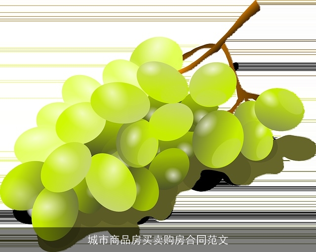 城市商品房买卖购房合同范文