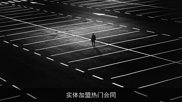 实体加盟热门合同