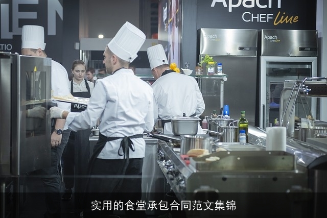 实用的食堂承包合同范文集锦