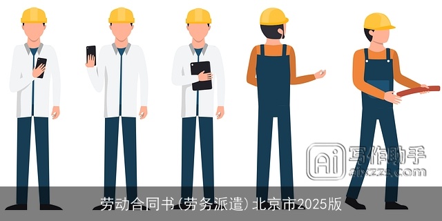 劳动合同书(劳务派遣)北京市2025版