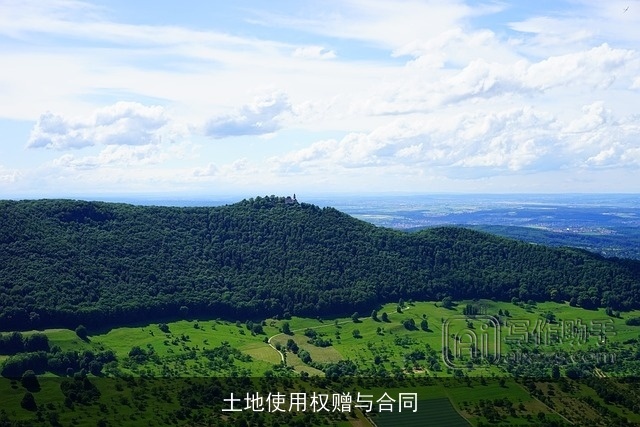 土地使用权赠与合同