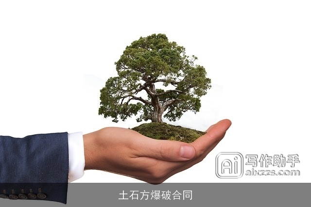 土石方爆破合同