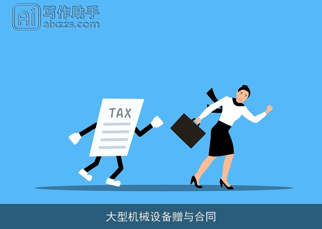 大型机械设备赠与合同