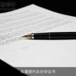 夫妻婚内友好协议书